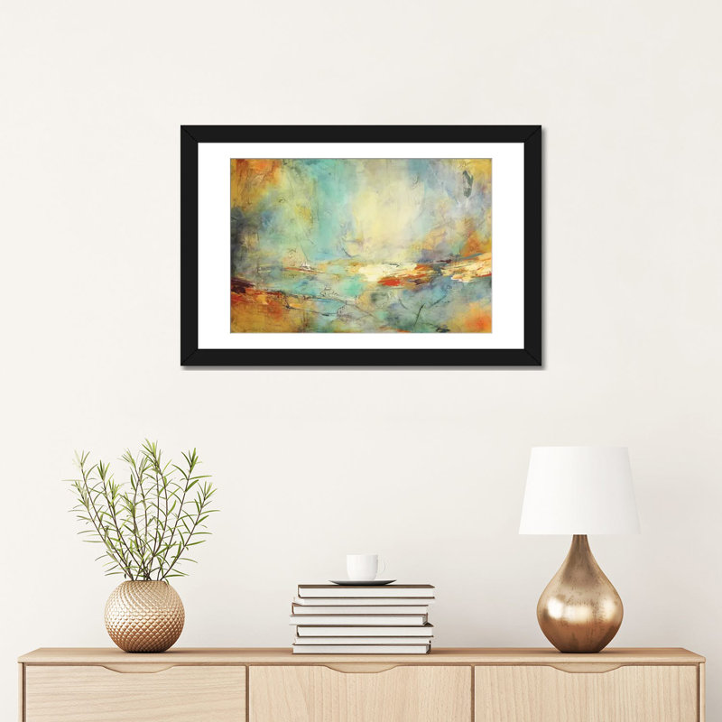 "Eternidad" par Grabiela Villareal, reproduction d'art graphique sur toile, H 16 po x l 24 po x P 1 po