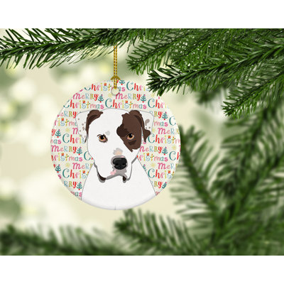 Ornement suspendu Pit Bull 2