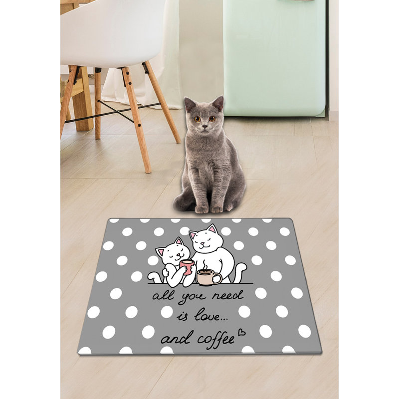 Tapis de litière pour chat