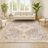 Virgil Modern Ornate Medallion Gray/Brown Rug-987693280