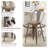 High Back Metal Counter And Bar Stools-169690832-176063632