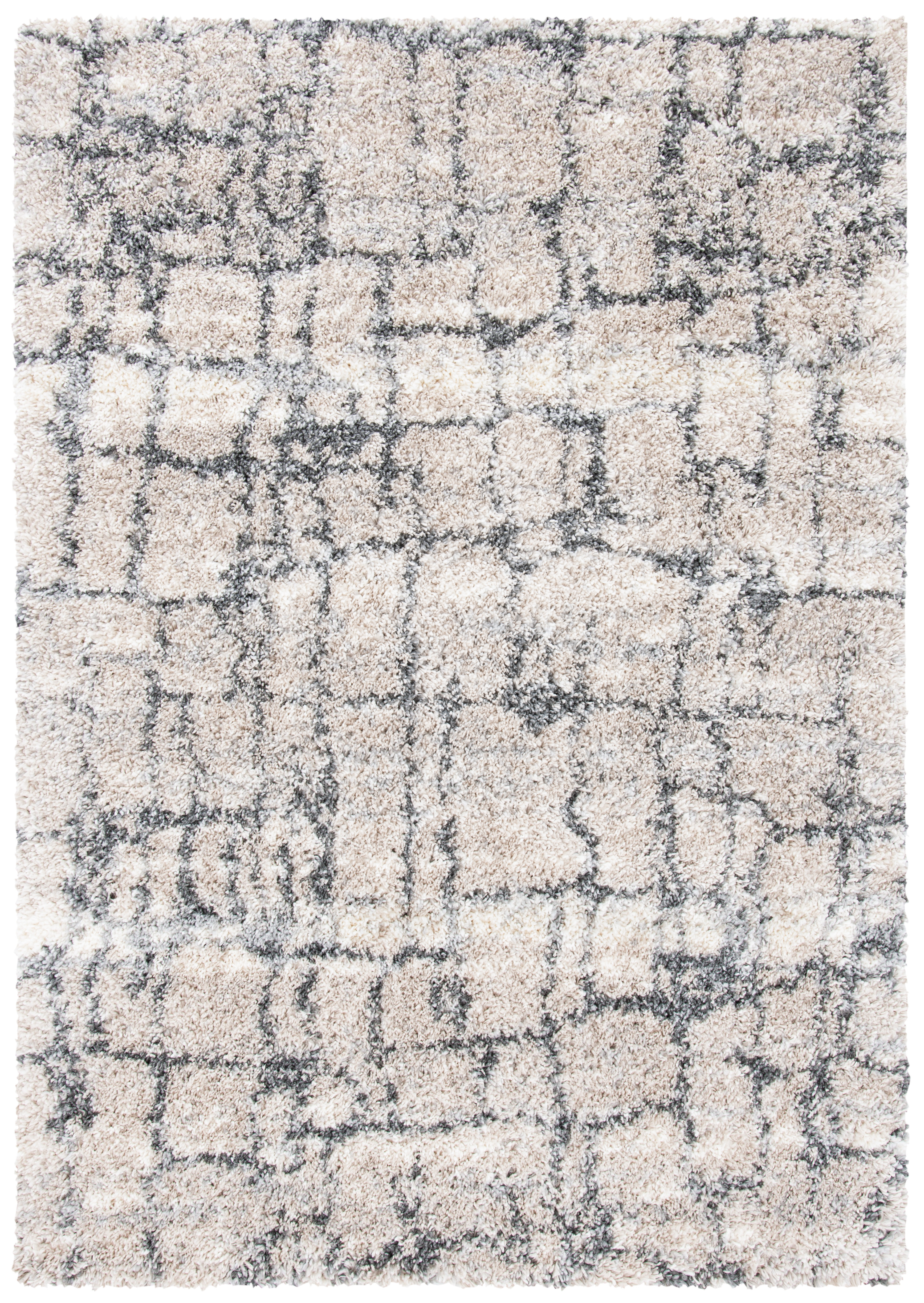 Performance Rug With Square Pattern 17 Stories Hartselle Shag 800 Performance Rug & Reviews | Wayfair