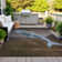Machine Washable Indoor/Outdoor Xhevrie Brown Rug