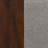 Louanne 50-inch Upholstered Eastern King Bed Walnut-114556718