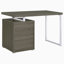 Bureau réversible à 3 tiroirs-110644342