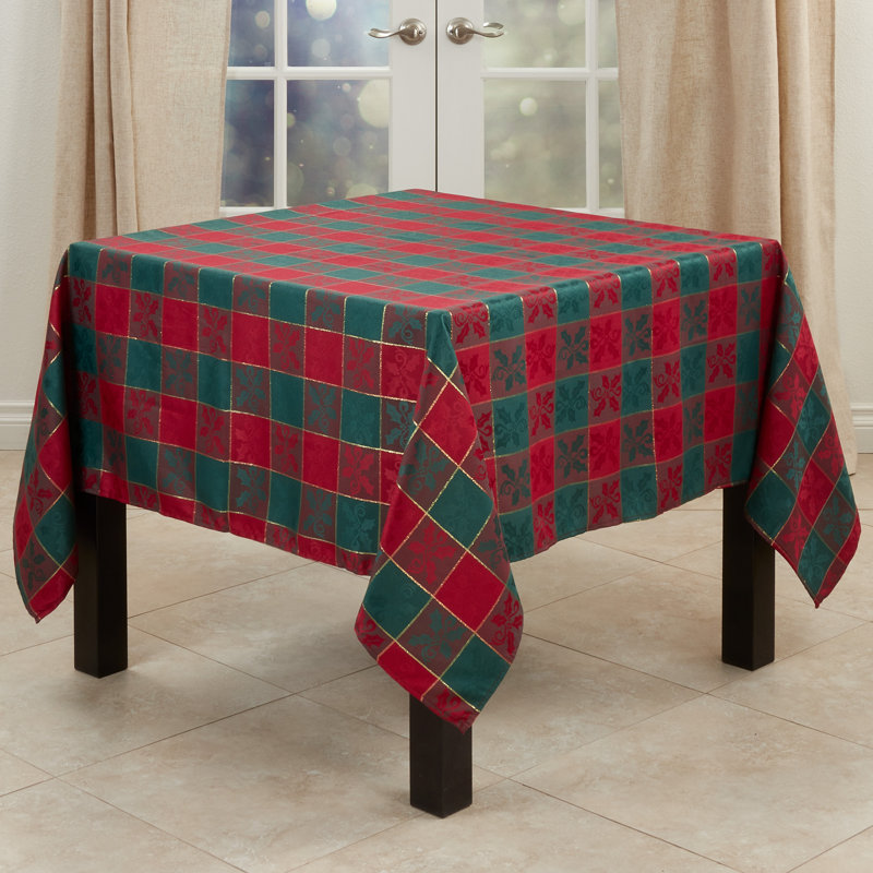 Plaid Tablecloth