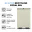 60 Litre Step On Recycling Bin-116110815
