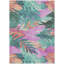 Tapis sarcelle intérieur / extérieur lavable à la machine Claudian ACN1498-103147571