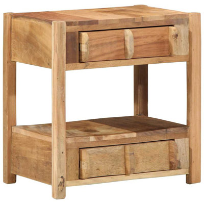 Solid Wood End Table