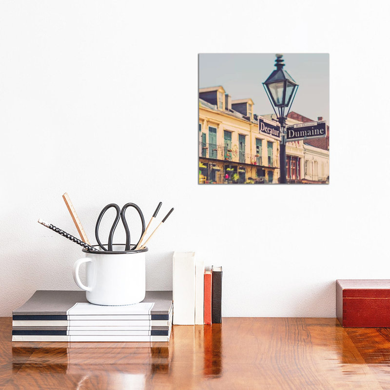 Rue De La Levee by Myan Soffia - Wrapped Canvas Gallery-Wrapped Canvas Giclée, 30.48 cm H x 30.48 cm W