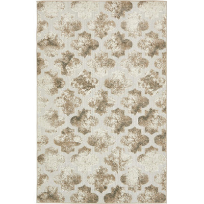 Burrill Rectangle Hand Woven Indoor / Outdoor Area Rug