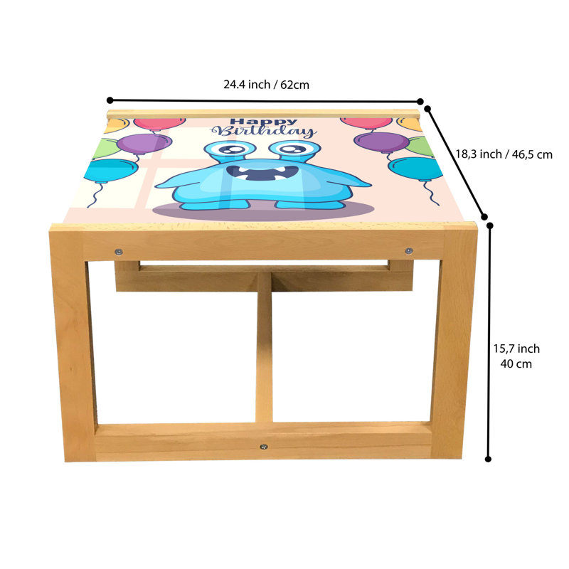 Jacqueli Sled Coffee Table, 40cm H x 46.5cm W x 62cm D
