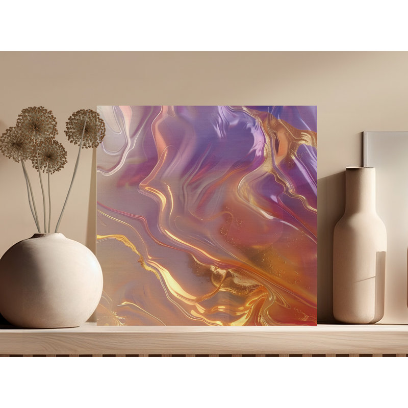 Akur No Frame Print on Canvas, 25.4 cm H  x 25.4 cm W