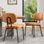 Dining Chairs, Upholstered Mid Century Modern Kitchen Dining Room Accent Chairs-1950555175-1971126781