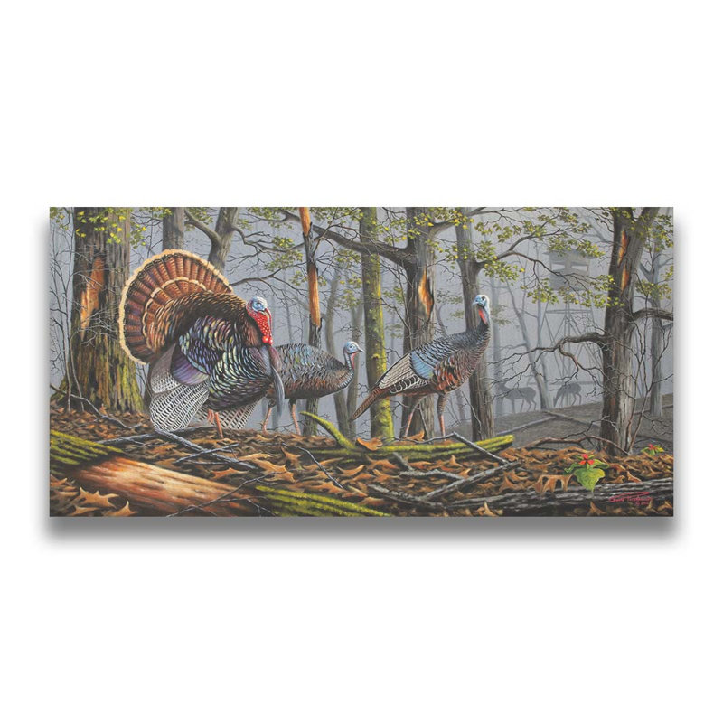 "Trophy Strut" par Geno Pe People sur, Pas de tapis, Toile tendue, H 12 po x l 24 po x P 1,5 po