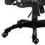 Massage Office Chair Black Faux Leather
