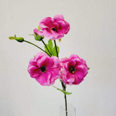 Butterfly Ranunculus Spray Artificial Flowers