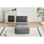 Chaise longue simple en velours côtelé avec mousse à mémoire de forme, idéale pour le salon et les animaux de compagnie. Mobile et facile à assembler, elle est disponible en gris avec un rembourrage haute résilience et un design moderne inspiré des jeux vidéo.