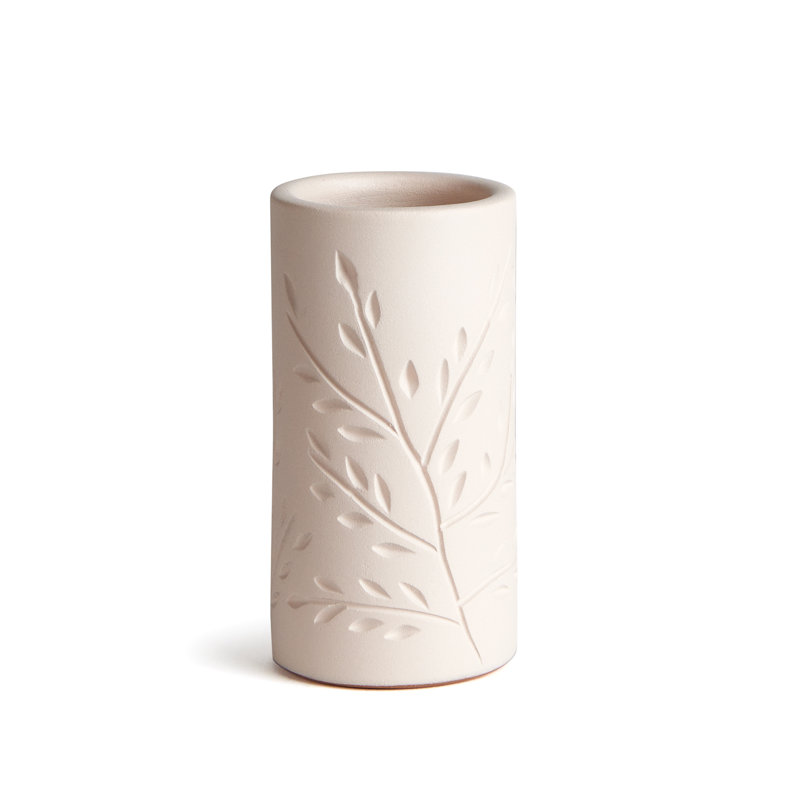 Eva Handmade Ceramic Table Vase, 6.25" H x 3" W x 3" D