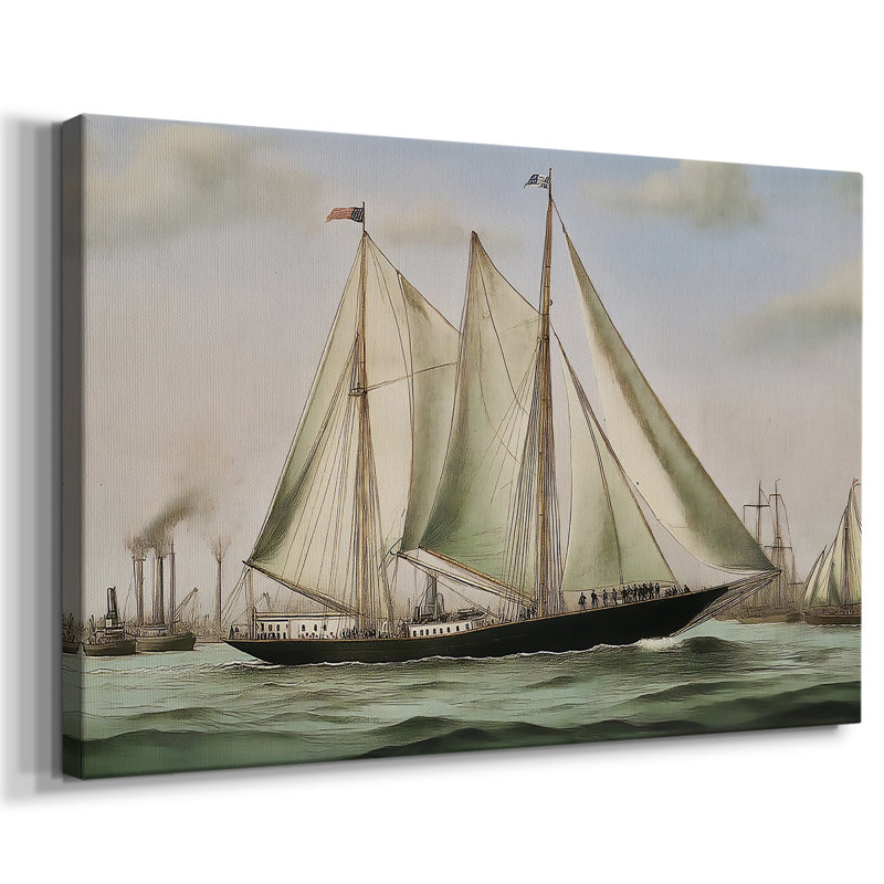 Série nautique-CLXVI -Galerie en toile Cavas, 24 x 36