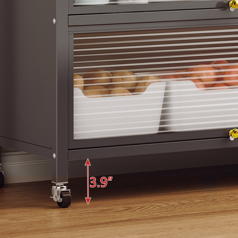 Garde-manger 5 niveaux 64 ", Gris