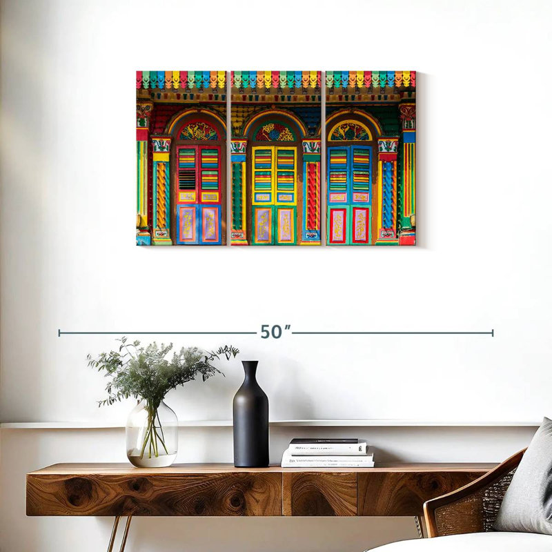 Lumineux Little India Doors, H 20 po x l 33 po