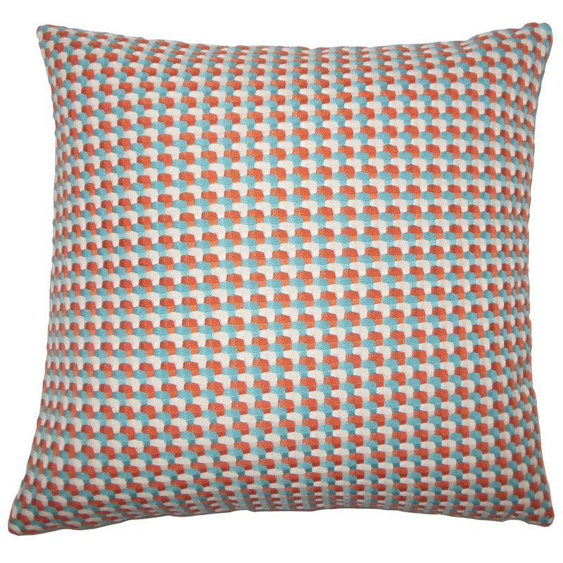 Coussin nadezhda géométrique, H 18 po x l 18 po x P 5 po, Régate