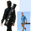 Étui à baguettes de billard dur GSE Deluxe 2 x 2 ovales, pour 2 queues de billard complètes