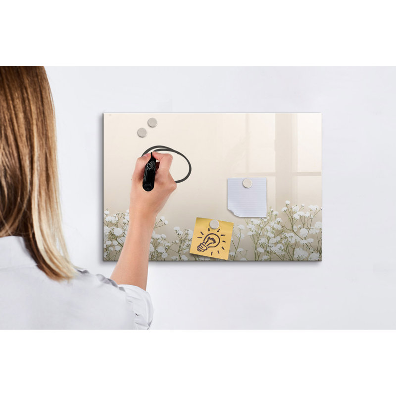 Magnetic Glass Dry Erase Board