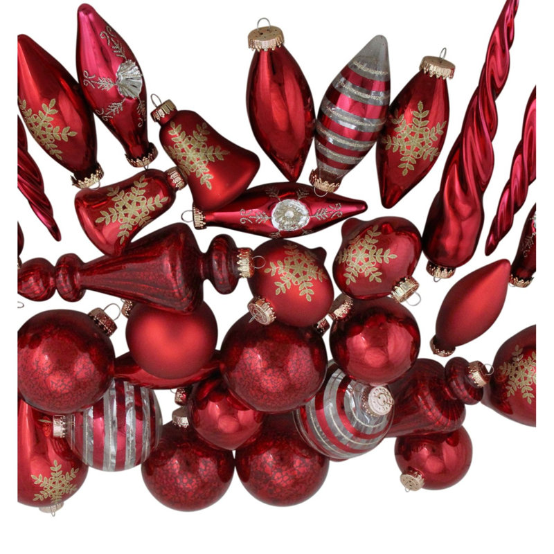 Ornements de Noël asymétriques 36 po