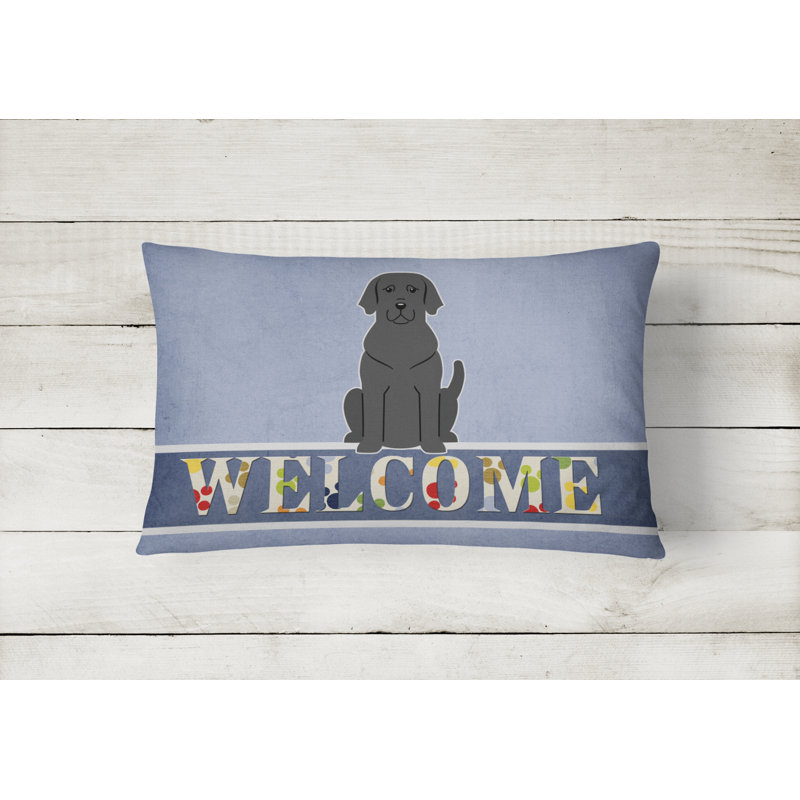  Coussin Labrador Welcome