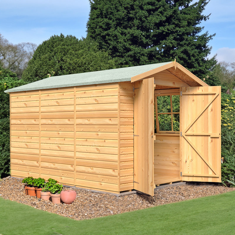 Guernsey 10 ft x 7 ft Double Door Shed, Yes