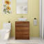Meuble-lavabo simple 23,66 po avec comptoir en céramique