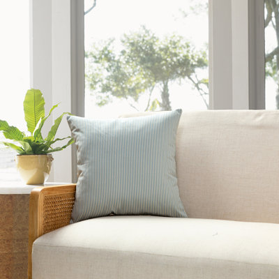 My Cottage Living Vintage Ticking Pillow