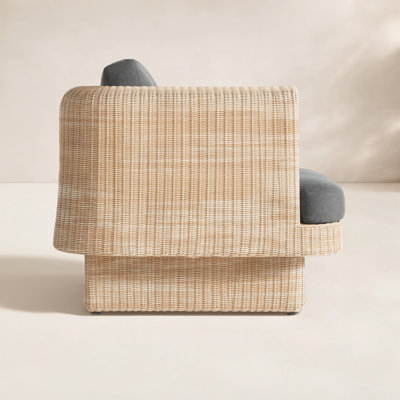 Loophole Wicker Outdoor Lounge Chair