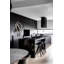 Applique murale moderne géométrique noire à 15 lumières DEL-64435026-64435027