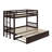 Twin Over Pull-Out Bunk Bed With Trundle-1876309611