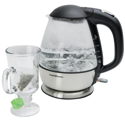 Model 680 Electric Kettle - 1.5 Liter Glass -  Chef'sChoice, 6800001