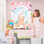 Spa Party Games, 7 pièces Pin The Cucumber on The Girl - Affiche de jeu Spa