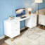 Bureau de bureau élégant, bureau d'ordinateur en bois, bureau de direction pratique
