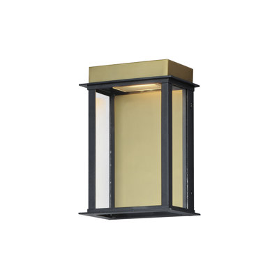 Aluminum, Glass, Stainless Steel LED Wall Light