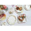 Scandinavian Floral Bone China Dinner Plate