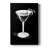 Dressed in Black Martini -Gallery Wrapped Cavas-1899575044