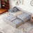 Upholstered L-Shaped Upholstered Daybed with Pop Up Trundle-315852231
