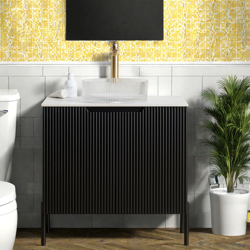 Freestanding Standard Free Standing Single Double With Engineered Stone Top