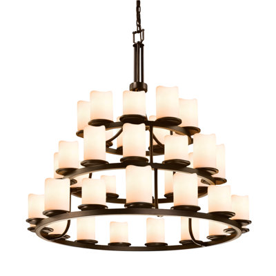 Lustre 36 lumières CandleAria Dakota 40W