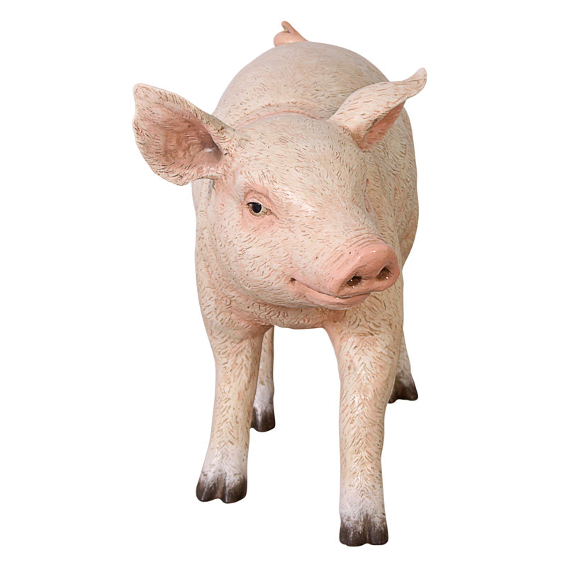 Porcelet cochon, sculpture de bébé cochon