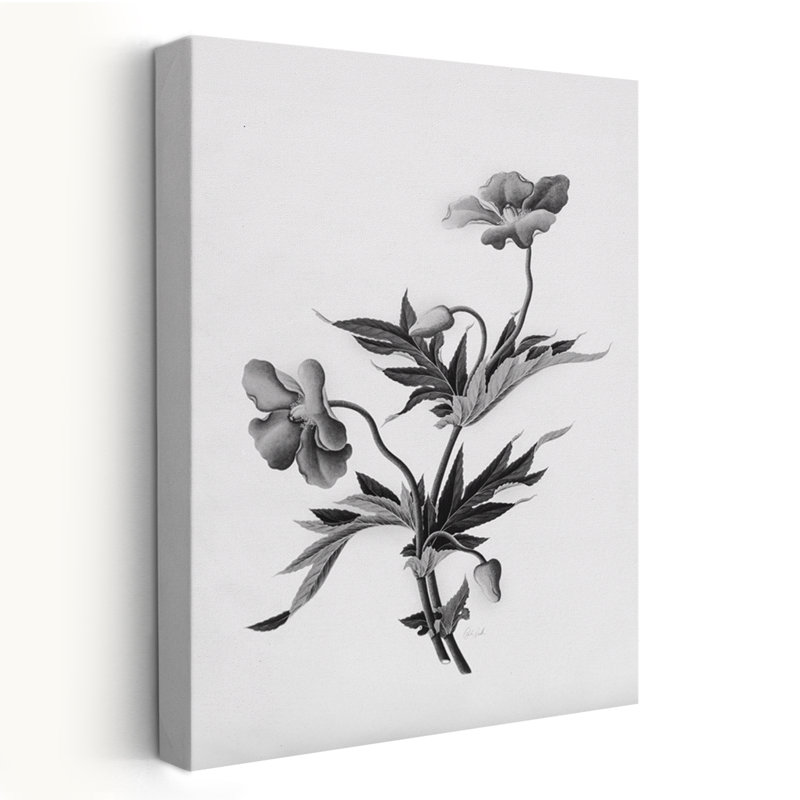 Minimaliste botanique II, H 36 po x l 24 po