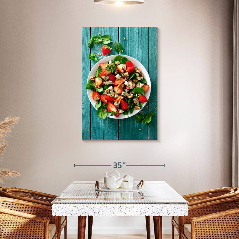 Yarlin Fresh Strawberry Salad, 45" H x 30" W