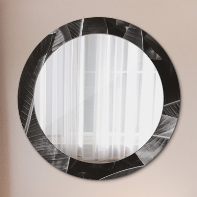 Huldar Glass Flat Wall Mirror